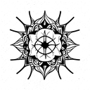 Mandala tattoo design idea