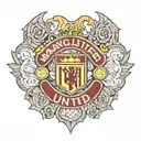 man utd tattoo design idea