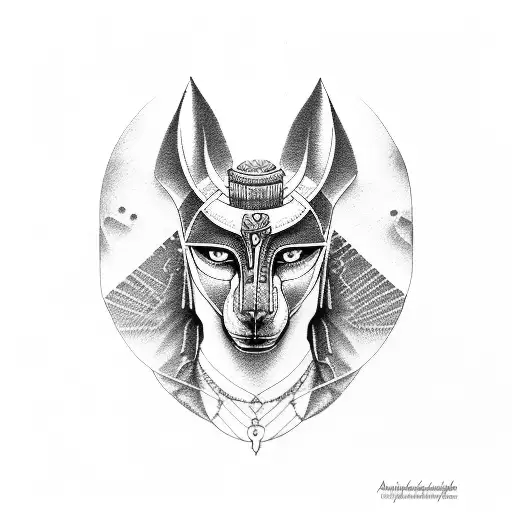 anubis 1993 tattoo design idea