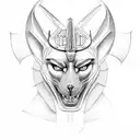 anubis 1993 tattoo design idea