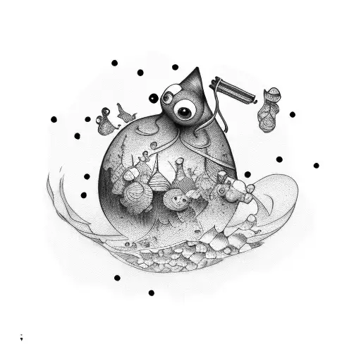 pikmin and nct tattoo design idea