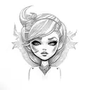 bratz tattoo design idea