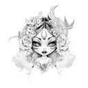 bratz tattoo design idea