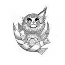 bratz tattoo design idea