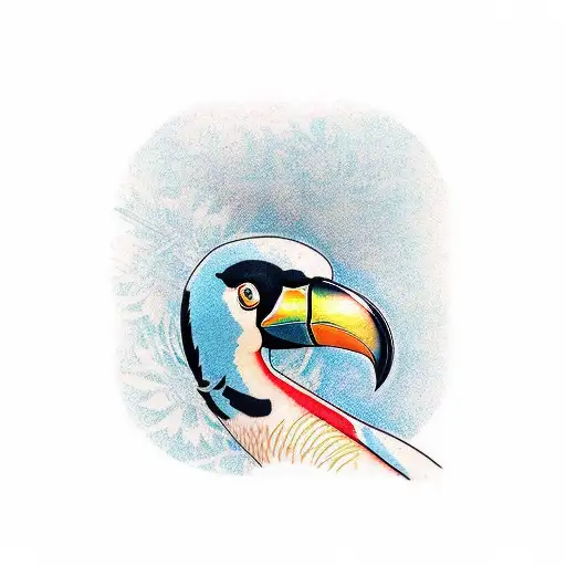 Toucan tattoo design idea