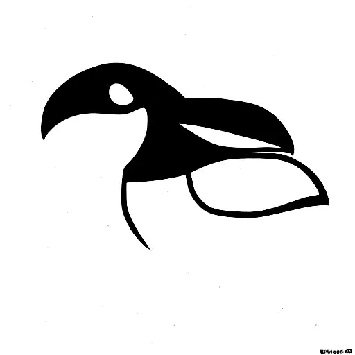 Toucan tattoo design idea