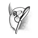 Toucan tattoo design idea