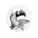 Toucan tattoo design idea