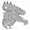 tribal tattoo tattoo design idea