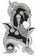 osiris tattoo design idea