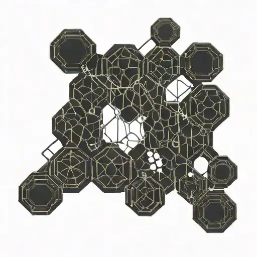 oxytocin molecule tattoo design idea