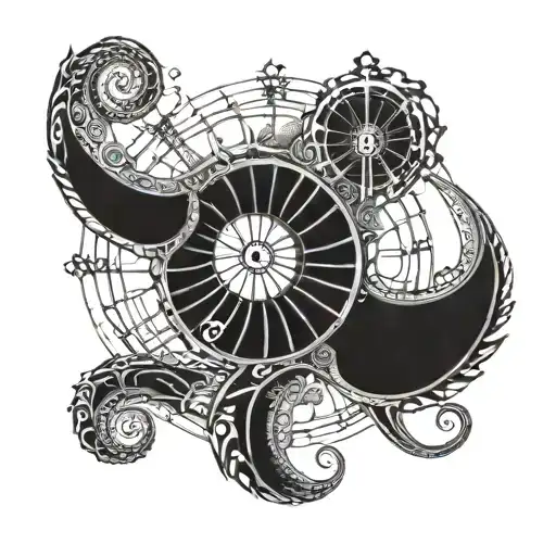 Twenty Thousand Leagues Under the Seas nautilus  tattoo design idea
