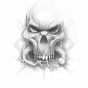 dc and the boys sentence tattoo design idea