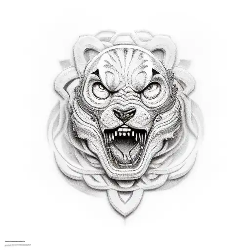 Baldur Nordic design tattoo design idea