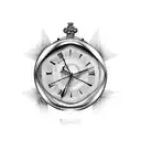 Timepiece tattoo design idea