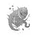 jujutsu kaisen tattoo design idea