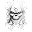 jujutsu kaisen tattoo design idea