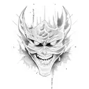 jujutsu kaisen tattoo design idea