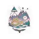 gravity falls books tattoo design idea