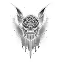 bloody Celtic warrior  tattoo design idea