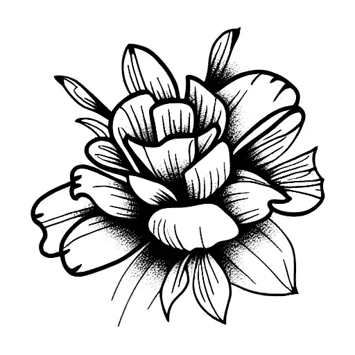 Larkspur Line Drawing, Tattoo Delphinium Flower Drawing, Delphinium Tattoo  Black and White, Stock Vector - Illustration of outline, branch: 282616447