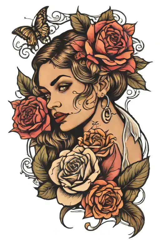 tattoo for mother of two tattoo design idea