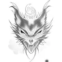 itachi black crows tattoo design idea