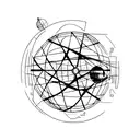 A film reel with a globe as the center, symbolizing your love for travel and cinema tattoo design idea