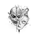 your love makes me strong your hate makes me unstoppable tattoo design idea