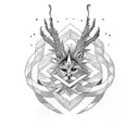 family symbol, highlighting the name "Allison". Daughter. love.  tattoo design idea