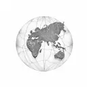 iran map tattoo design idea