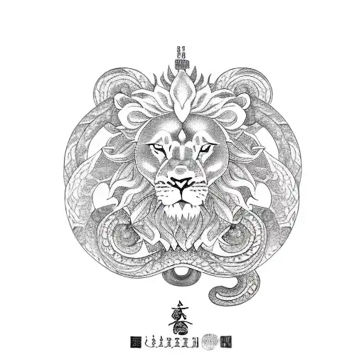 Tattoo Lion Astrology Sign Leo Vector Zodiac Royalty Free SVG, Cliparts,  Vectors, and Stock Illustration. Image 16258509.