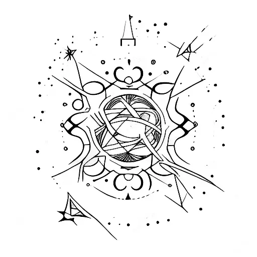 Orions belt tattoo design idea