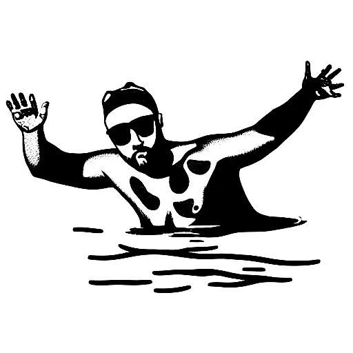 mac miller swimming good am album tattoo design idea
