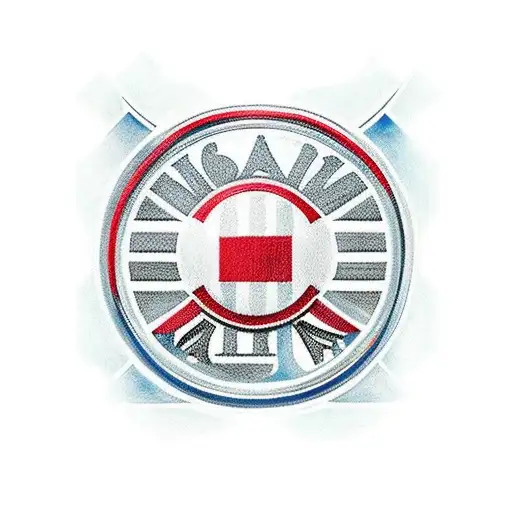AC Milan SKin tattoo design idea