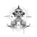 Human looking for a purpose tattoo design idea