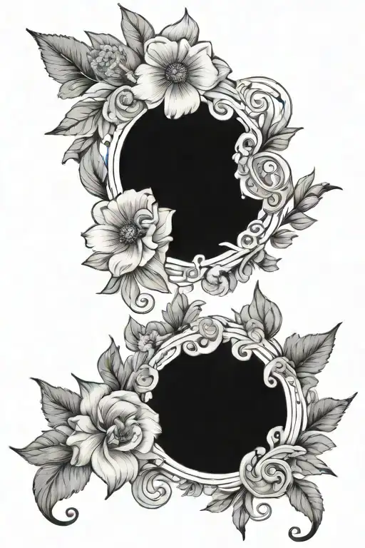 may and august birth flowers, leo and taurus sign tattoo design idea