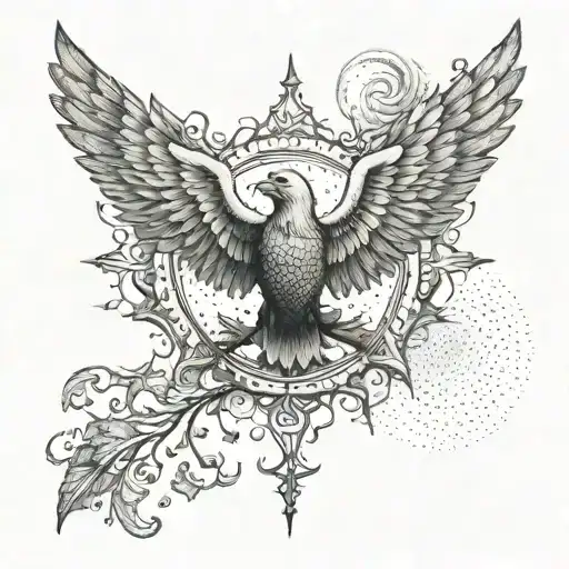 Psalm 91 tattoo design idea