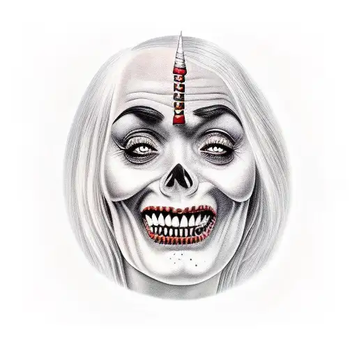 addams family tattoo design idea