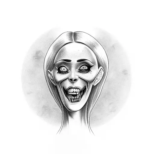 addams family tattoo design idea