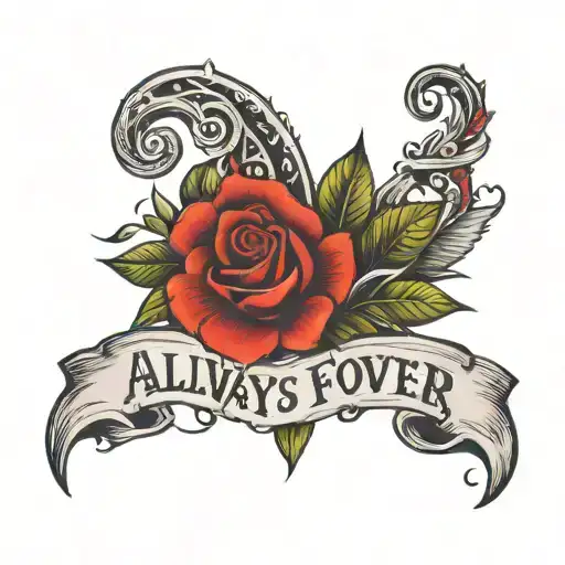 always & Forever  tattoo design idea