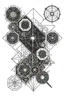 Coordinates tattoo for coordinates: S tattoo design idea