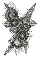 Coordinates tattoo for coordinates: S tattoo design idea