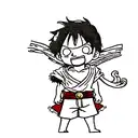 luffy tattoo design idea