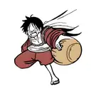 luffy tattoo design idea