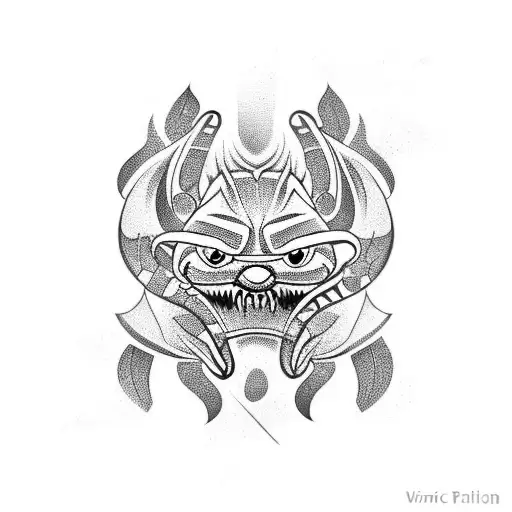 stich tattoo design idea