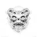 lovecraft tattoo design idea