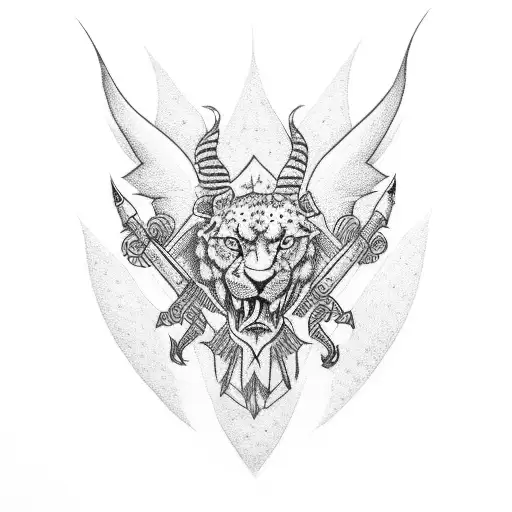 bandeira trans em degradê com símbolo trans  tattoo design idea