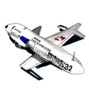 A tattoo that represents the transformation from a child playing with a paper airplane in a backyard to an adult working on an Airbus A320, symbolizing the realization of a childhood dream. tattoo design idea