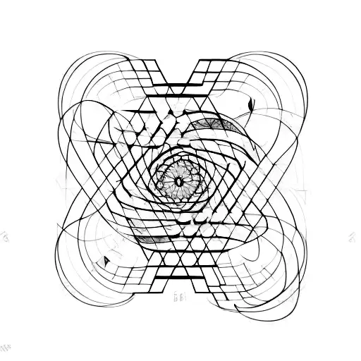 golden ratio tattoo design idea